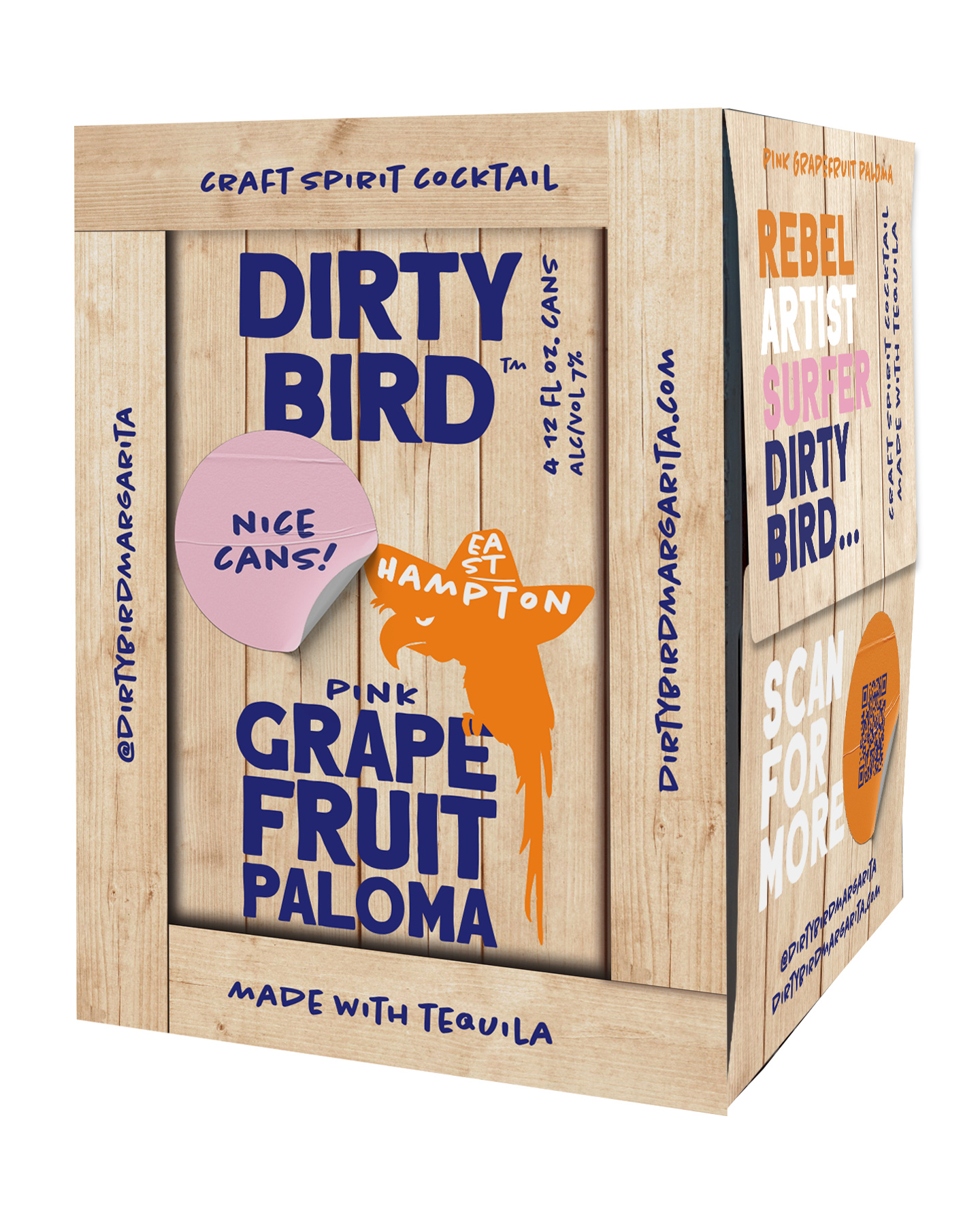 GRAPEFRUIT PALOMA - 4 PACK